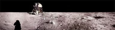 Apollo 11 panorama