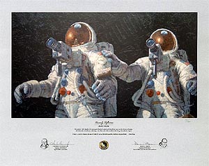 Alan Bean Heavenly Reflections