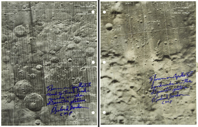 Apollo 12 Flown maps