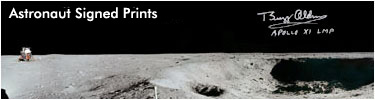 Apollo Moonwalker Signed Panoramas