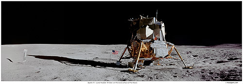 apollo 14 panorama photo