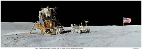 apollo 16 panorama photo