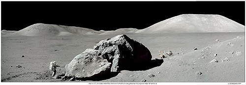 apollo 17 panorama photo