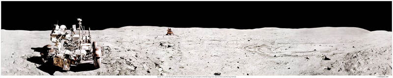 Apollo 16 panorama