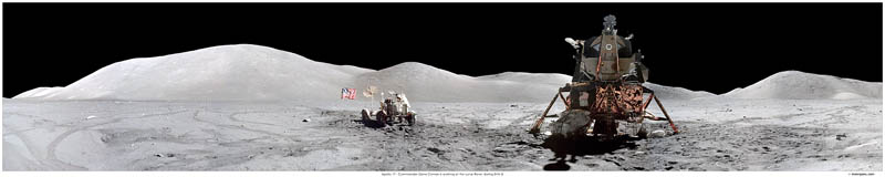 Apollo 17 panorama