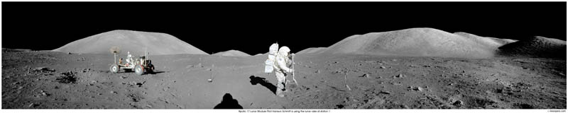 Apollo 17 panorama
