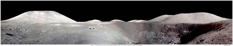 Apollo 17 panorama