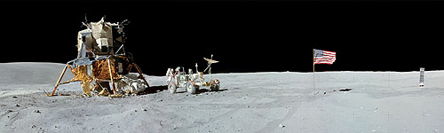 apollo 16 Box Canvas