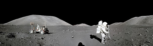 apollo 17 Box Canvas