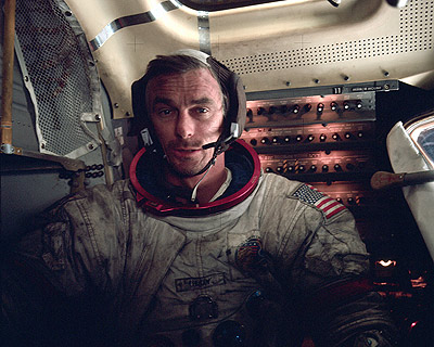 apollo 17 Cernan in the LM