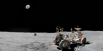 apollo 16 Wallpaper  mural