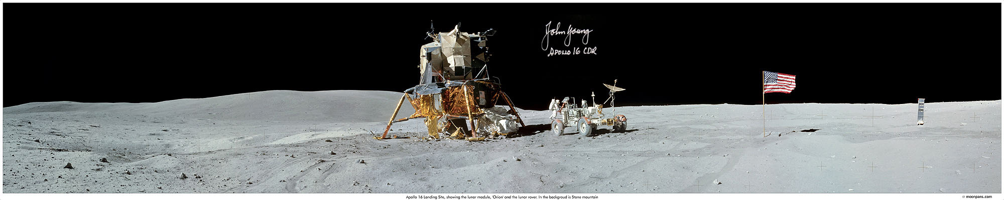 John Young Autograph Signed Photo