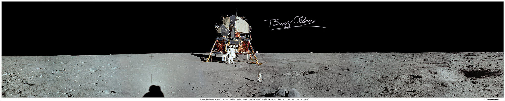 Buzz Aldrin Autograph Signed Photo