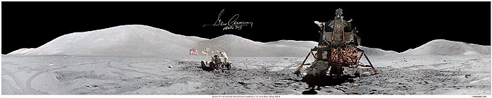 apollo Gene Cernan Autograph Astronaut Autographs