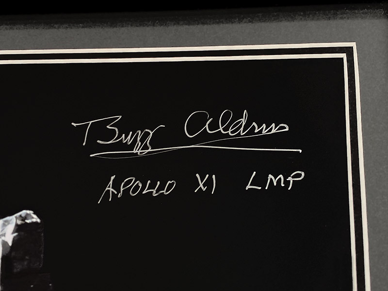 Apollo 11 Crew framed autographs
