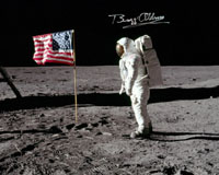 Buzz Aldrin Signed Photo