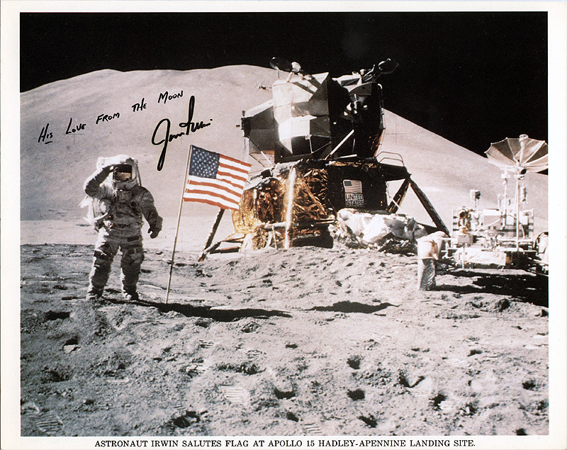 Jim irwin Autograph